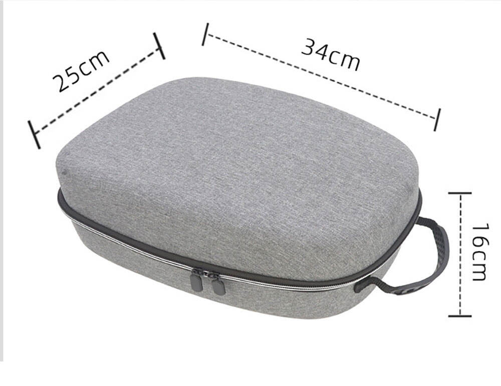 Eva Case Foam Material Carry Portable For Meta Quest 3 Vr Oculus Headset Strap Battery Charging Dock Accessories details