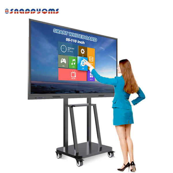 Stay Organized and Engaged with Our Modern Whiteboard Display Solutions