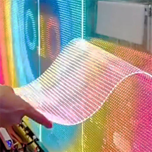 Criando uma experiência visual perfeita com a tecnologia de filme LED transparente