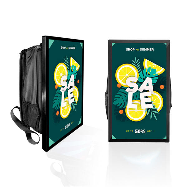 در هر جایی که میروید توجه کشید با یک تبلیغاتی دیجیتال LCD فناوری بالا