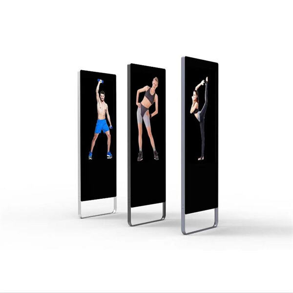 Experimente treinamento em tempo real e exercícios interativos com um avançado espelho de fitness