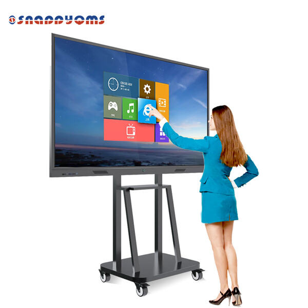 Efficient and Organized Idea Sessions with Whiteboard Touch Screen