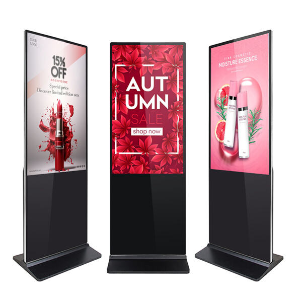 Engajando clientes por meio de displays de quiosques interativos