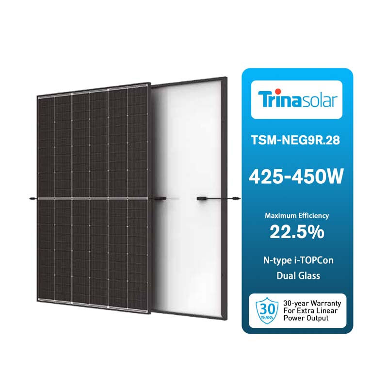 Trina solar panel Vertex S+ TSM-NEG9R.28 Dual Glass N-type i-TOPCon Module 425W 430W 435W 440W 445W 450W