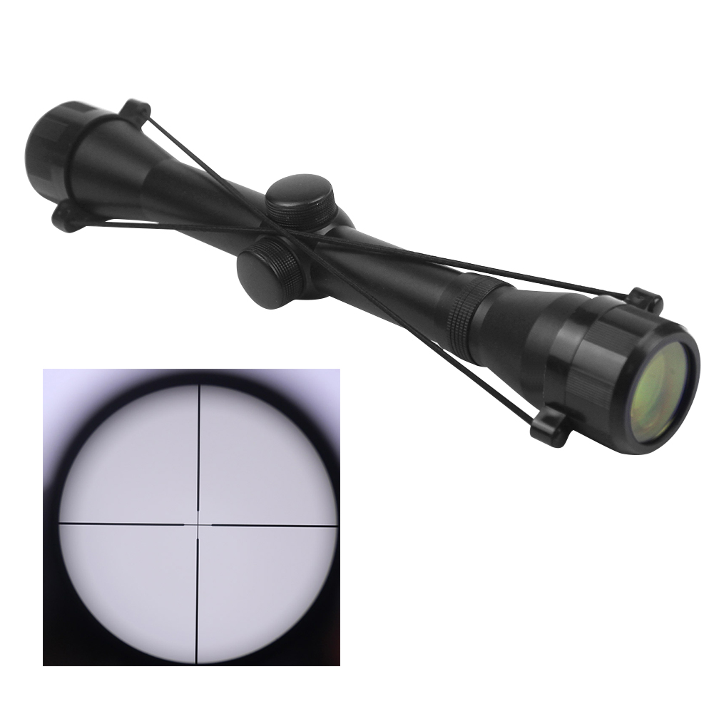 product oem odm tactical classic scope black matte 4x32mm long profile tactical sight spotting scope outdoor reticle optical scope-7