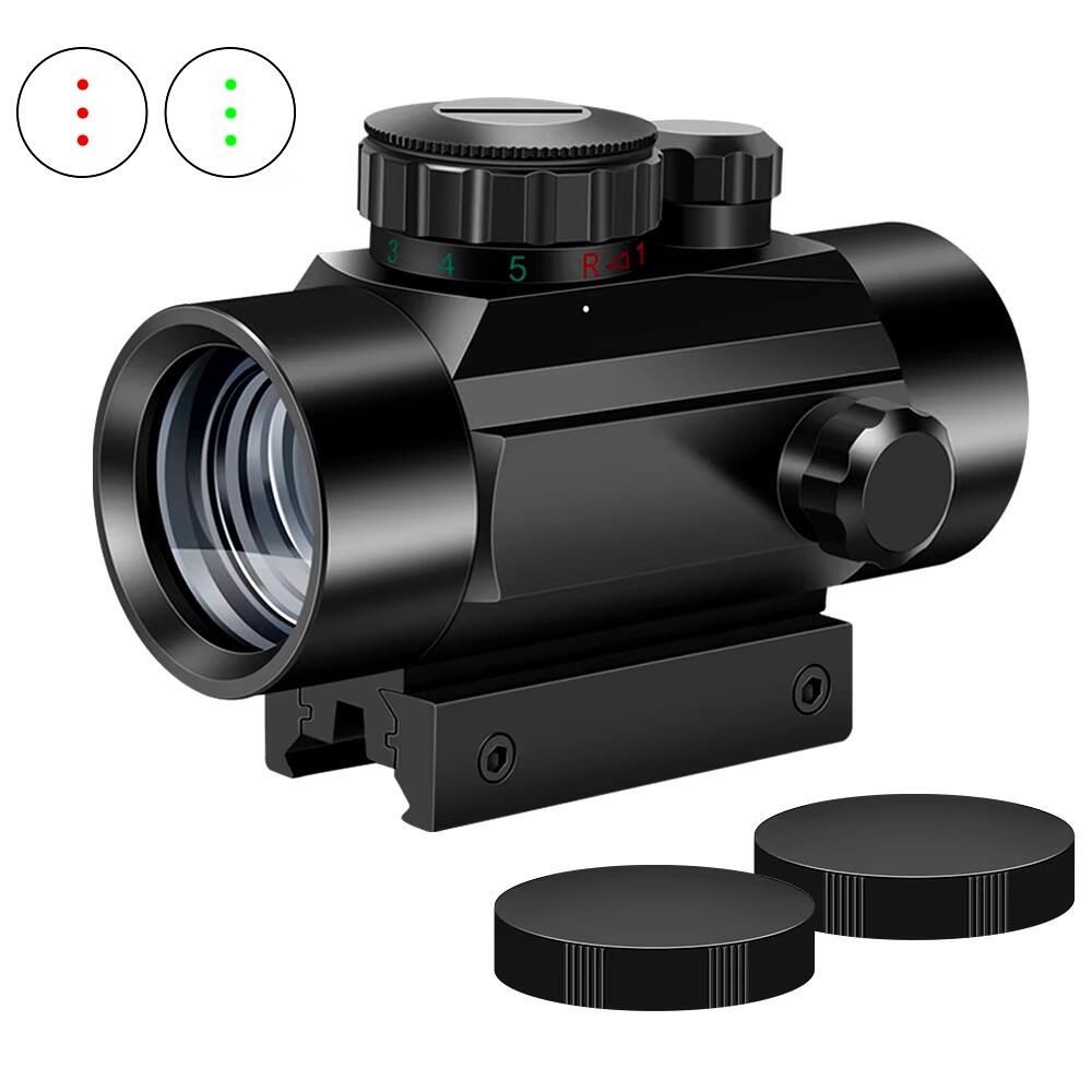 product factory customize reflex sight 1x30 red green dot sight scope with four pattern tactical hunting scopes in stock for outdoor use-4