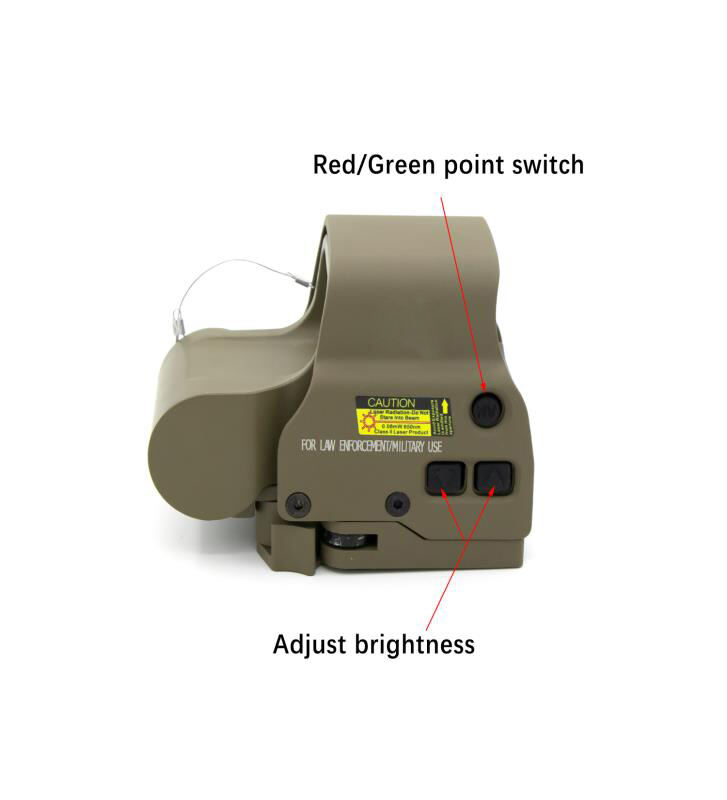 product good luck tactical 558 holographic reflex scope red green dot optic hunting sight-4