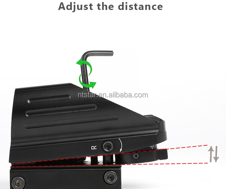 green dot scope fit for 20mm 22mm sports hunting-3