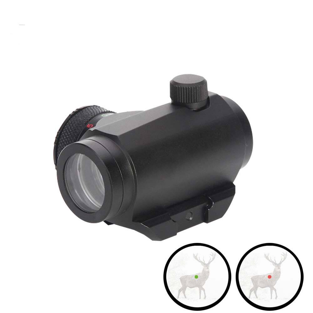 product oem 5 brightness adjustable tactical holographic m1 reflex green and red dot sight scope sight 1x 20mm scope with rise mount-3