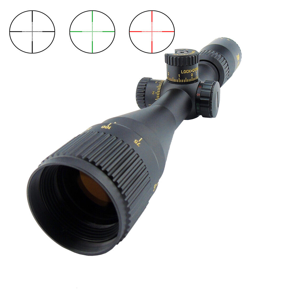 product 3 9x40 aoe  scope red dot for outdoor sport illumination free parallax scope reticle optical sight-3