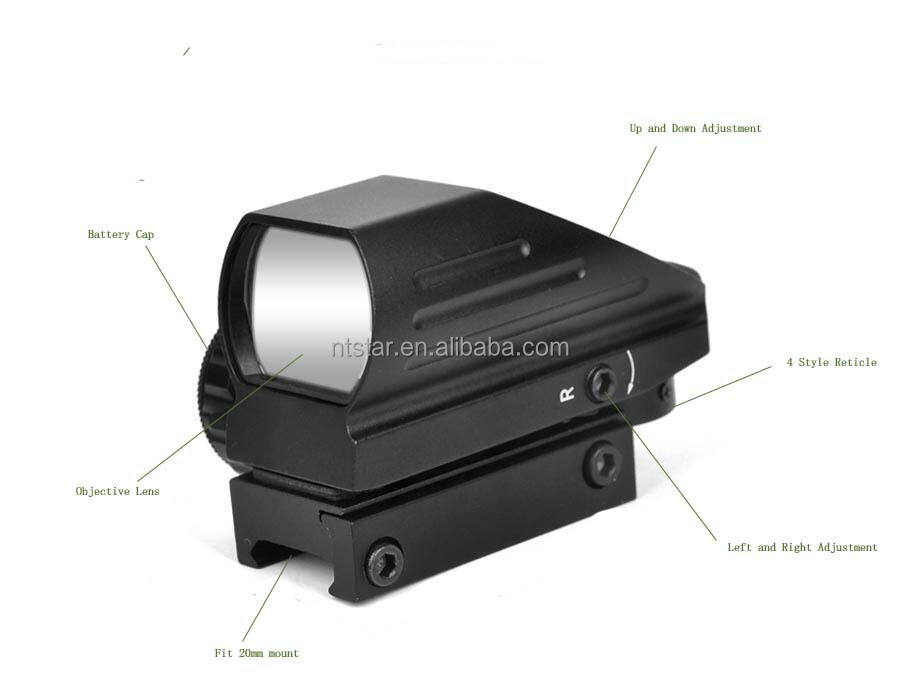 green dot scope fit for 20mm 22mm sports hunting-2