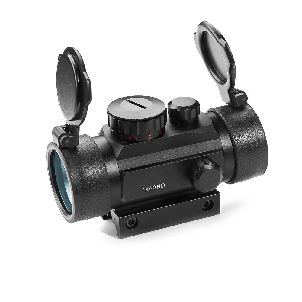 product factory price oem tactical 1x40mm reflex sight red dot lighted hunting scope optics red green dot reflex sight fits 20mm mount-8