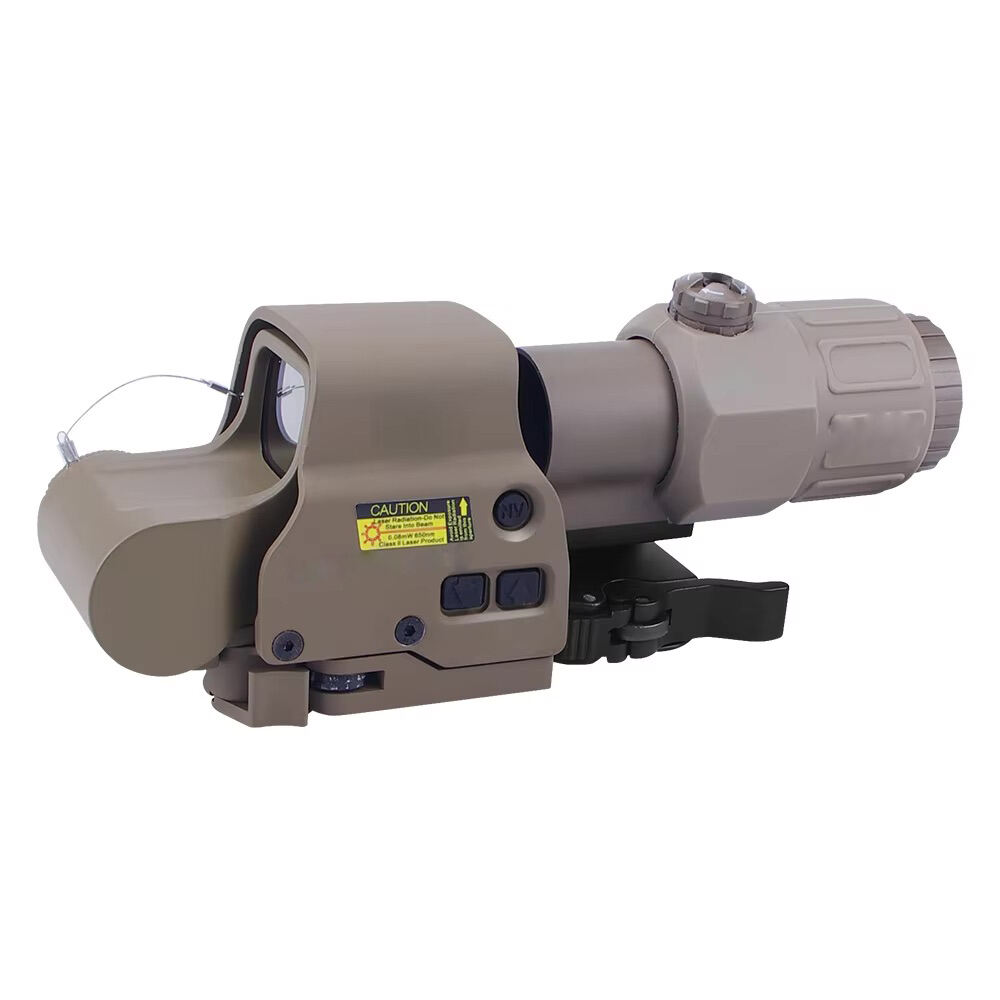product goodluck 3x magnifier 558 holographic scope with g33 combination red dot sight for hunting-3