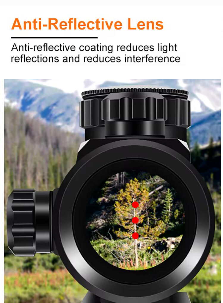 product factory customize reflex sight 1x30 red green dot sight scope with four pattern tactical hunting scopes in stock for outdoor use-5