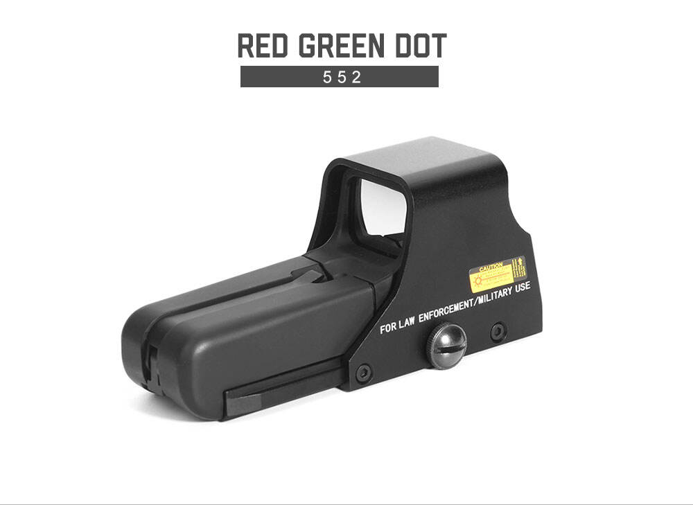 product tactical hd 552 holographic optic sight reflex sight red dot sight outdoor hunting scope accessories-2
