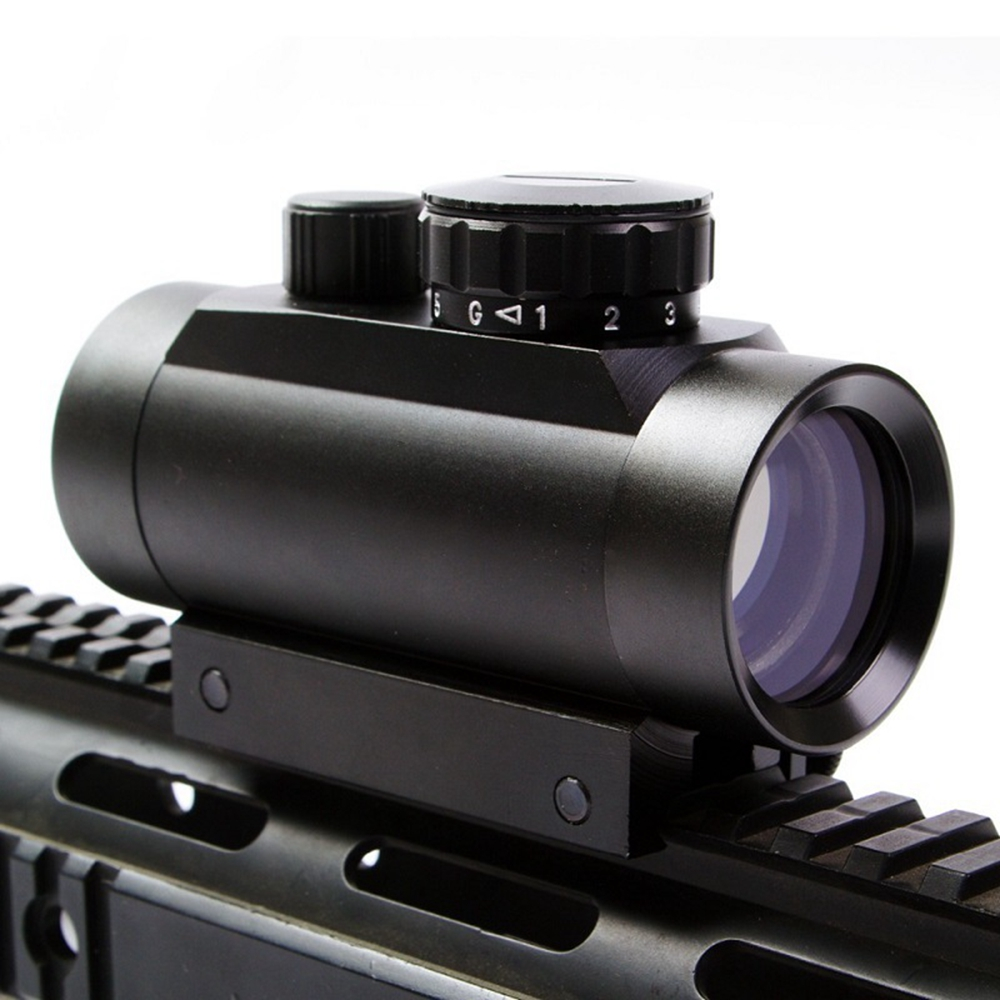 product factory price oem tactical 1x40mm reflex sight red dot lighted hunting scope optics red green dot reflex sight fits 20mm mount-5