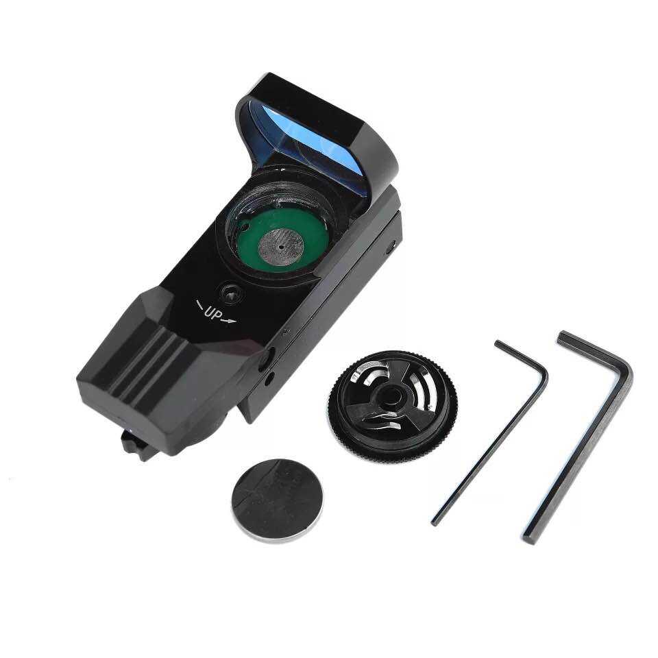 product hd101 1x22x33mm reflex sight 4 reticle pattern red dot sight 11 brightness level for hunting fit for 20mm-4