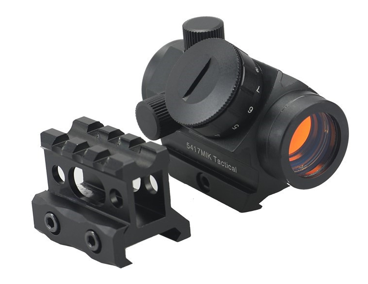 product oem fog proof tactical holographic m1 adjustable reflex green red dot sight scope sight 1x20mm scope fit 20mm with rise mount684-3