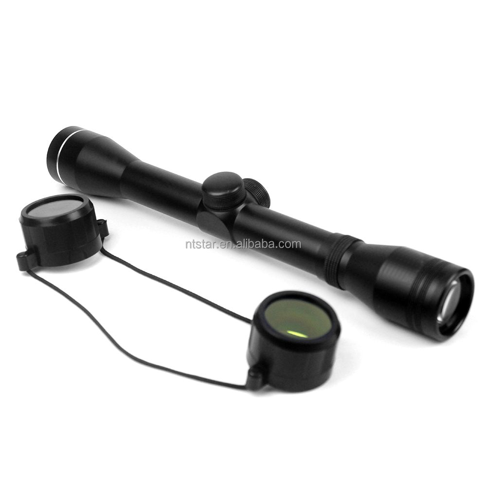product 4x32 scope one tube glass double crosshair reticle optical sight hunting scope-2