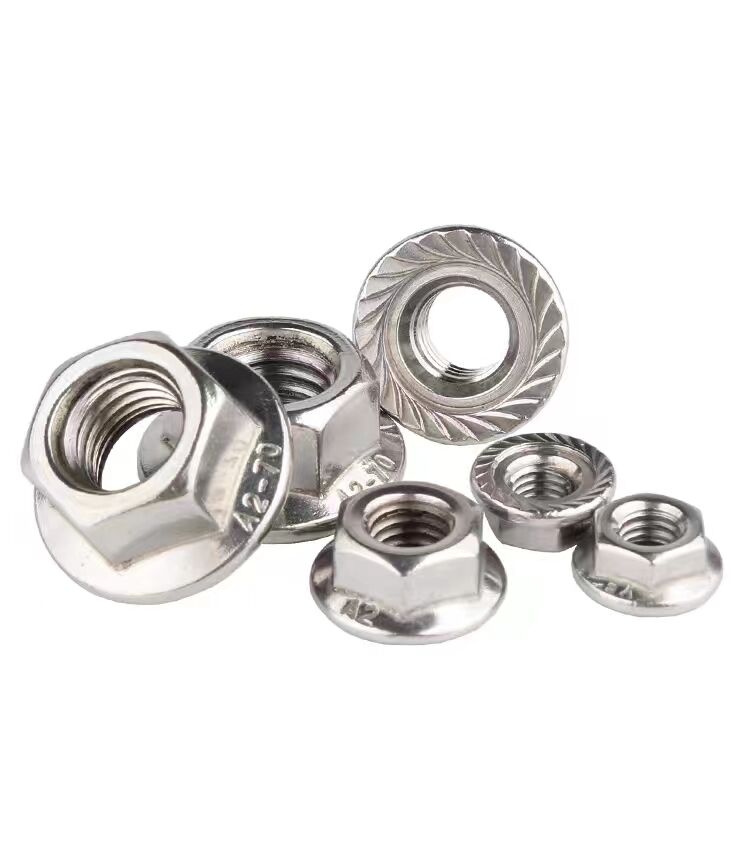 Stainless Steel 304 316 Hex Flange Nut supplier