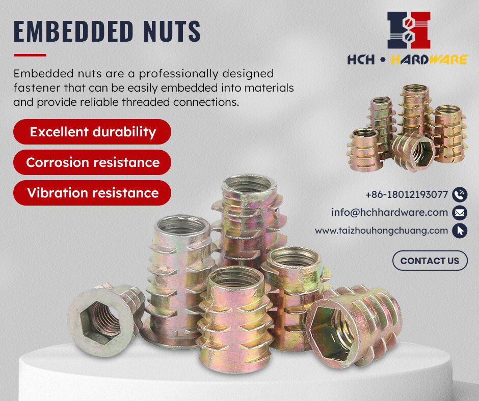 Embedded nuts