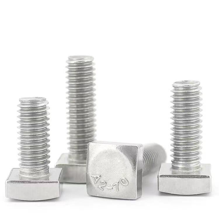 Customized Stainless Steel Square Head Bolt supplier