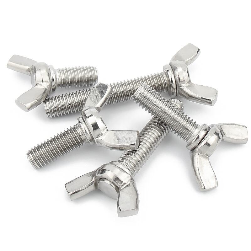 Stainless Steel Butterfly Bolt Wing Set Thumbscrew factory