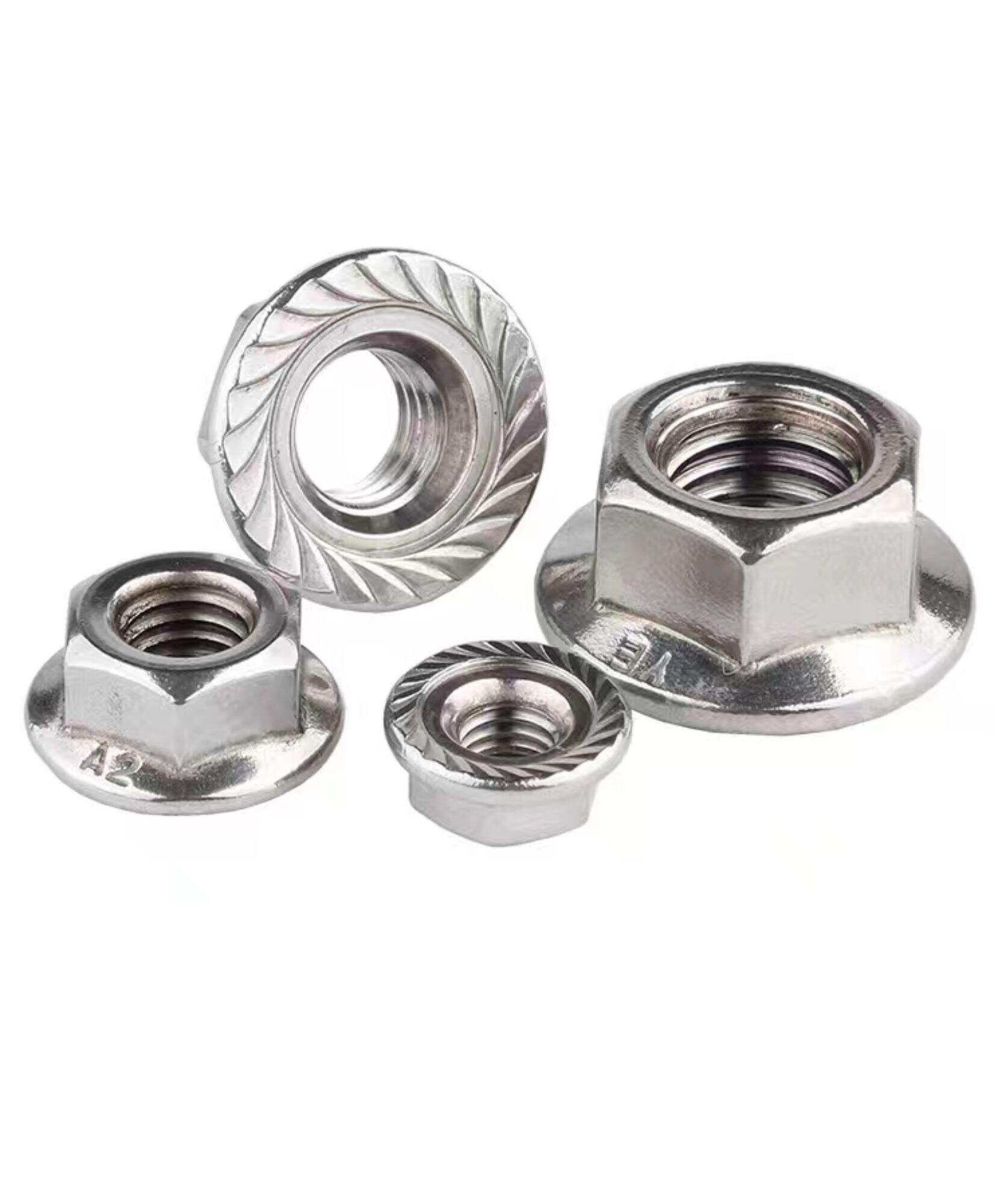 Stainless Steel 304 316 Hex Flange Nut