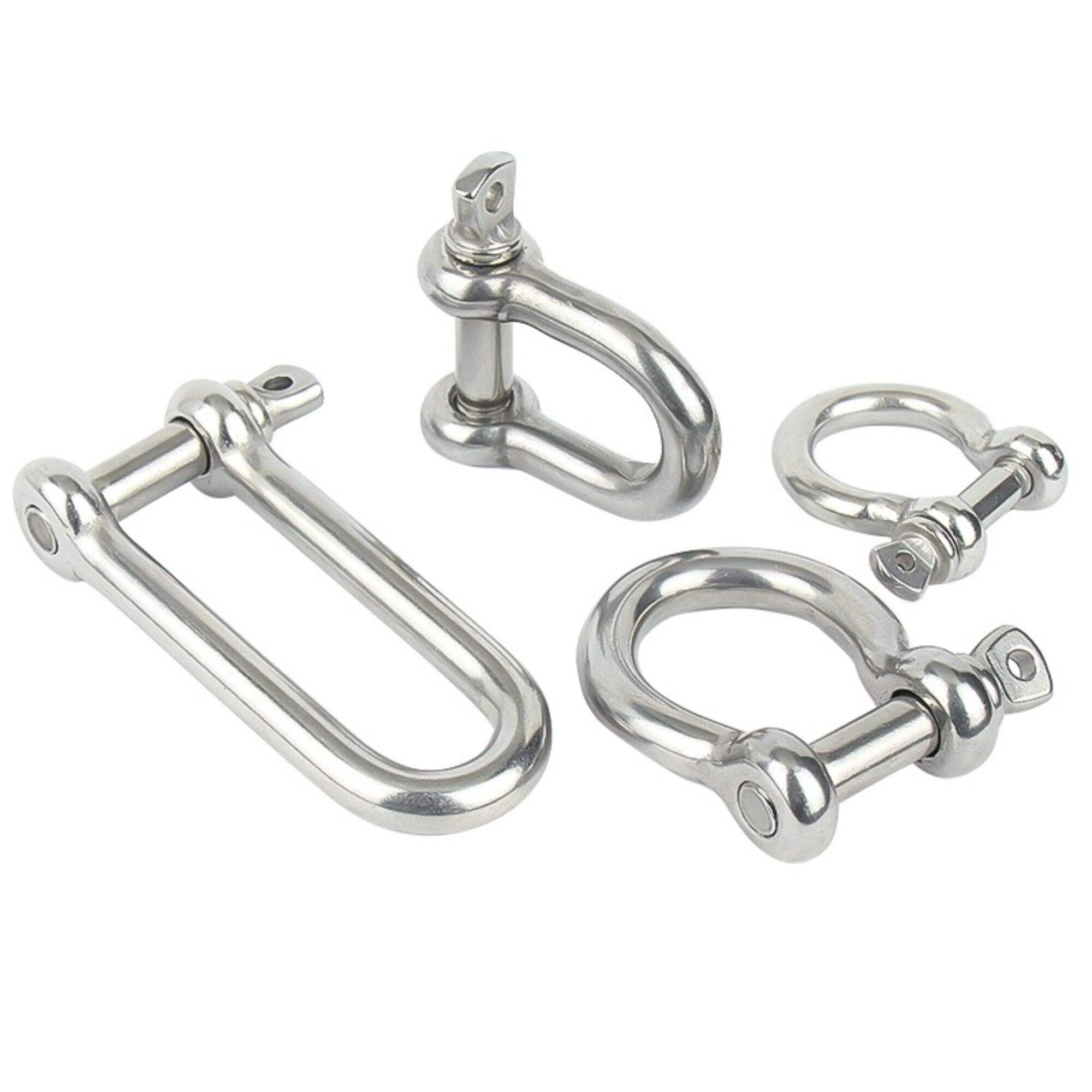 Stainless Steel 304/316 Straight D Shackles