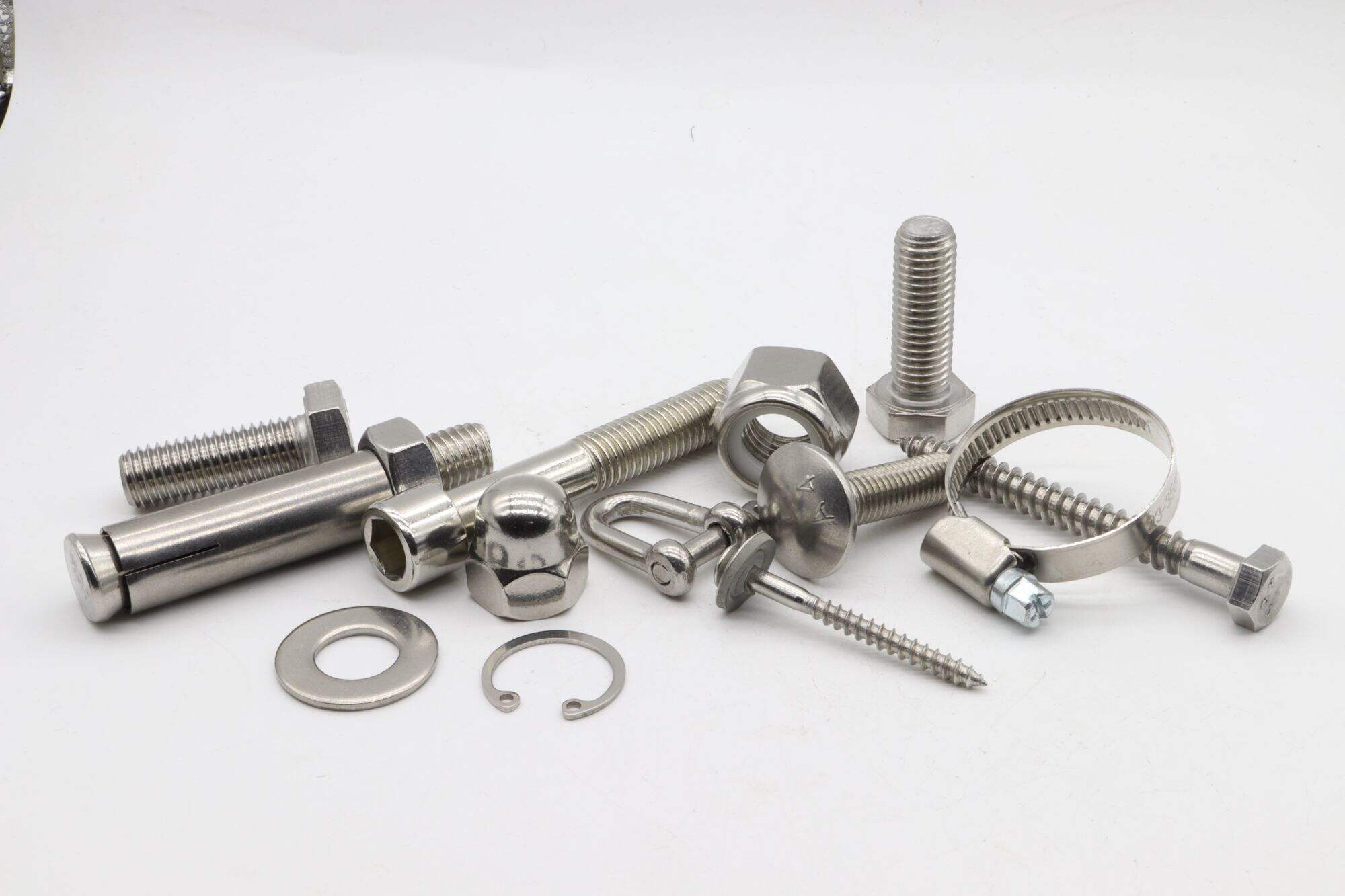 All Size Custom Stainless Steel Bolts and Nuts