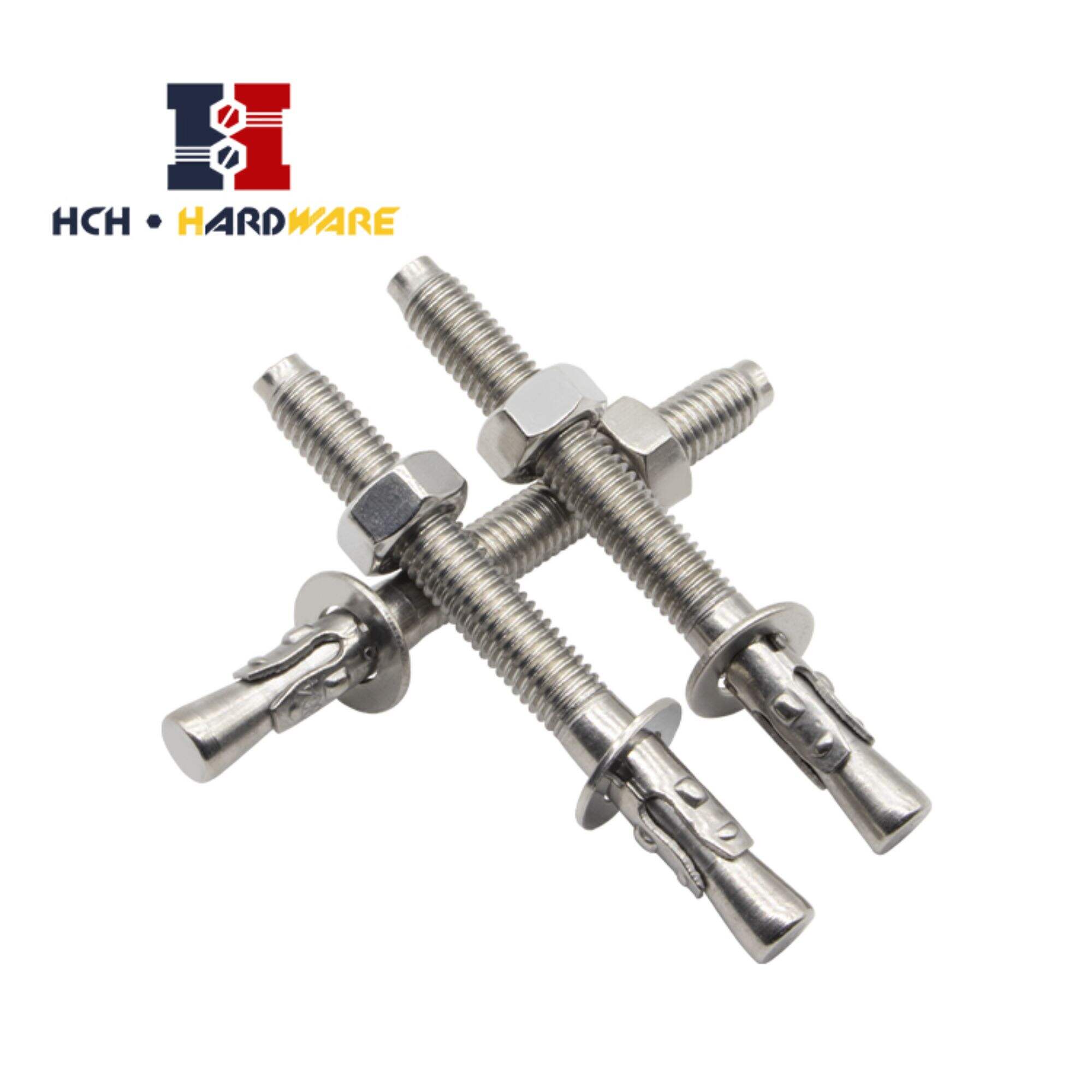 wedge anchor carbon steel ss304 ss316 concrete anchor bolt