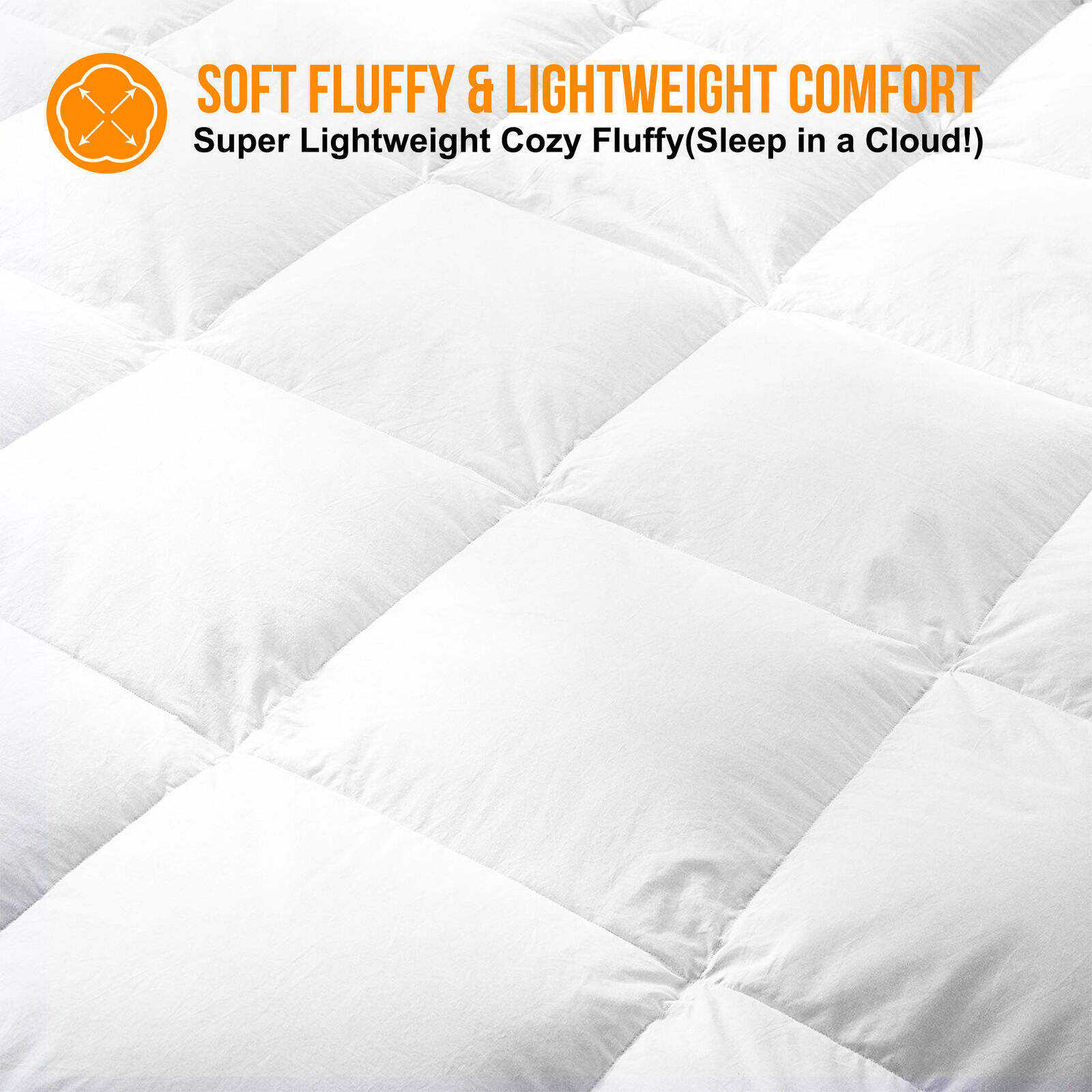 soft fluffy and light weight comfort supplier light weight cozy fluffy sleep in a cloud luxury cotton microfiber quilt supplier