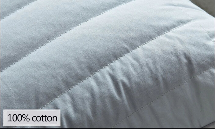 Anti mite cotton pillow polyester fiber filling body & neck pillow factory