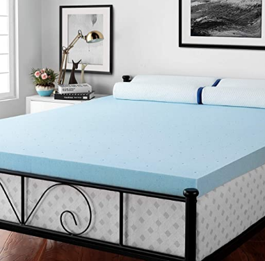 Wholesale cooling gel memory foam mattress pad manufacture