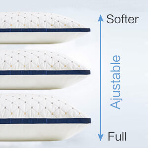 Wholesale Breathable Gel-Fiber Down Alternative high quality pillow for Side Sleeper supplier