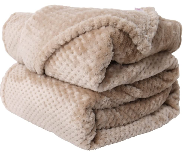 Popcorn Soft Warm Microfiber Blanket supplier