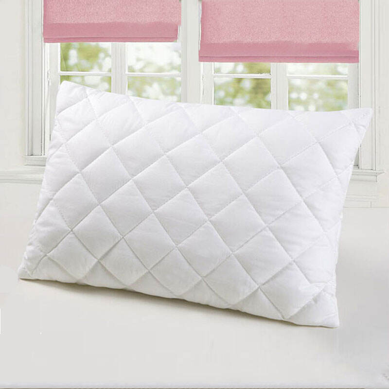 Wholesaler hotel cheap bed sleeping non-woven fabrics microfiber pillow factory