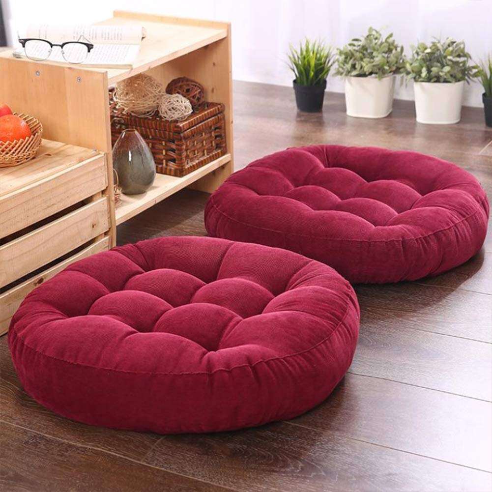 Home Tatami floor cushion round seat meditation cushion pad manufacture