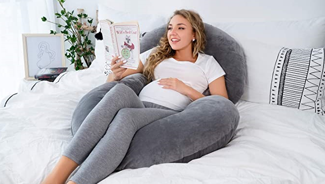 C-shape pregnancy pillow maternity pillow details