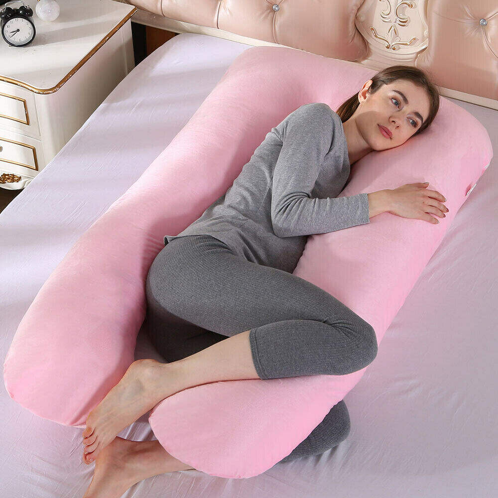 Maternity Breastfeeding Pillow Cotton Women Pregnancy Nursing Sleeping Body Boyfriend Pillow supplier