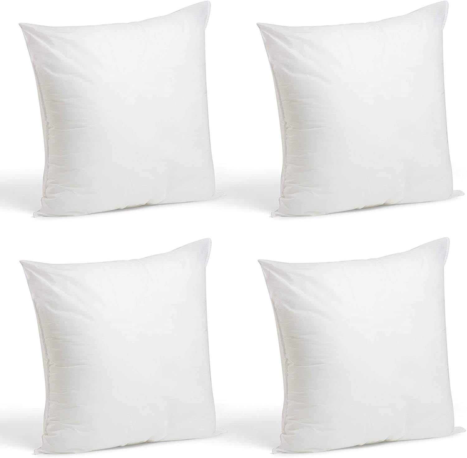 Hot Selling Square White Pillow 100% Polyester Filling High Quality Custom Wholesale Cushion Polyester Pillow Inserts Inner details