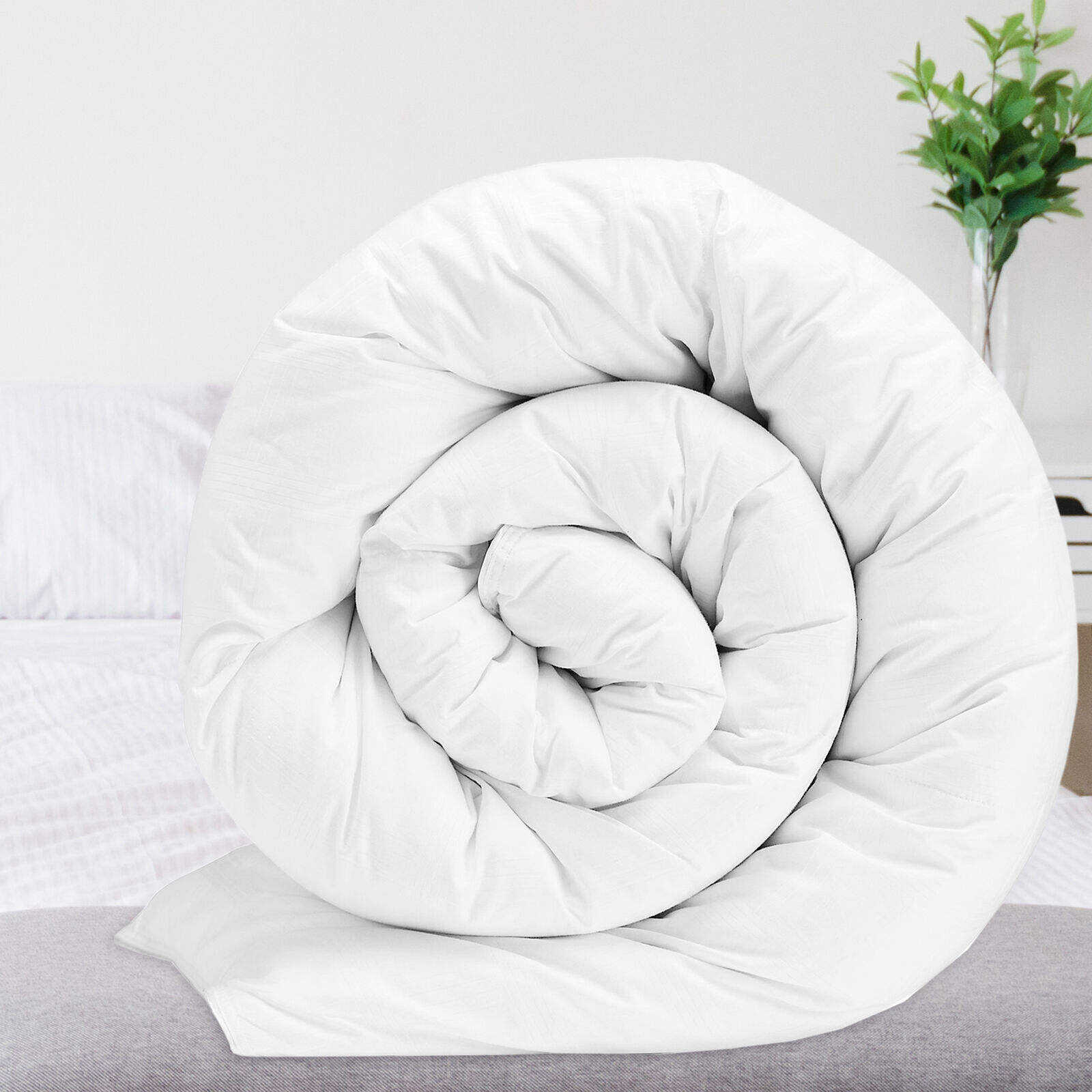 soft fluffy and light weight comfort supplier light weight cozy fluffy sleep in a cloud luxury cotton microfiber quilt factory