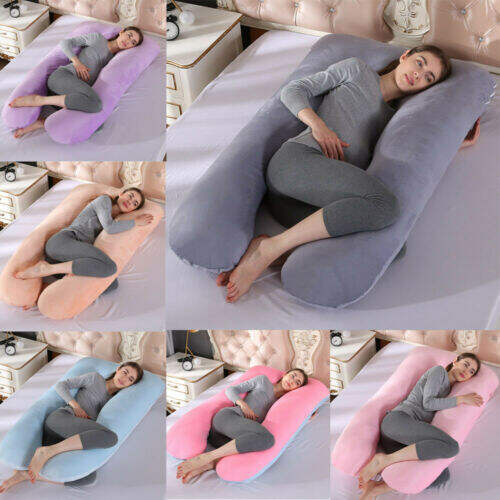 Maternity Breastfeeding Pillow Cotton Women Pregnancy Nursing Sleeping Body Boyfriend Pillow details