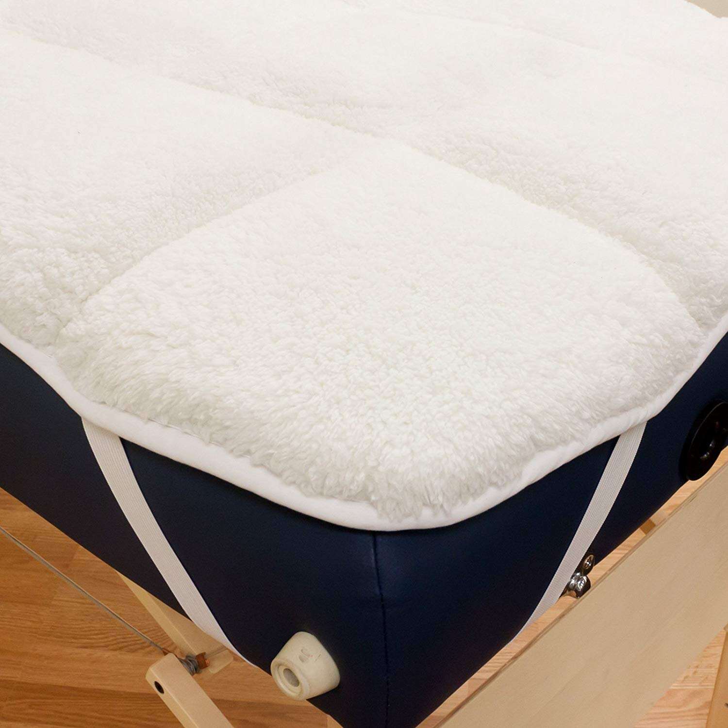 34x76" Super Soft and Cushy Microfiber Fleece Bath Massage Table Pad Set Heating Massage Pad details