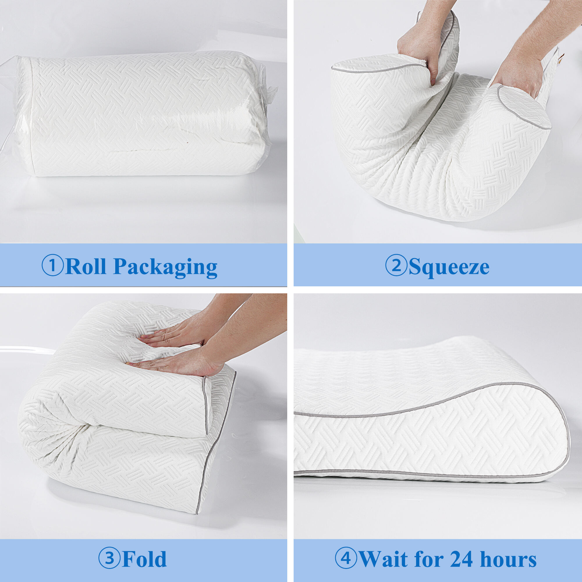 Wholesale Factory OEM Custom shape Ventilated Gel memory foam sleep pillow for Sleeping manufacture