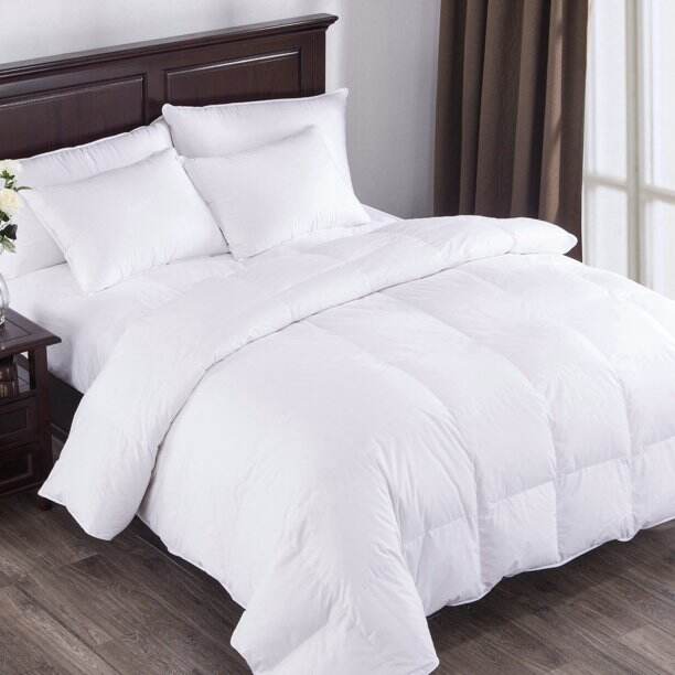 Cheap Wholesale soft Excellent Quality Oeko-tex All Seasons White Down cotton comforter bedding details