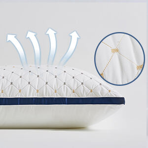 Wholesale Breathable Gel-Fiber Down Alternative high quality pillow for Side Sleeper supplier