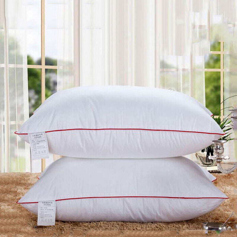 Top wholesaler white soft non memory foam microfiber pillow for home and hotel factory