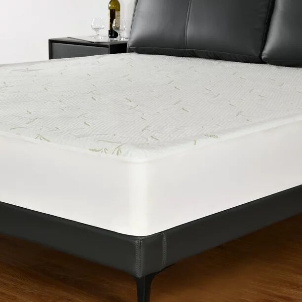 16" Fitted Deep Pocket Breathable & Comfortable Cooling waterproof bamboo mattress protectors details