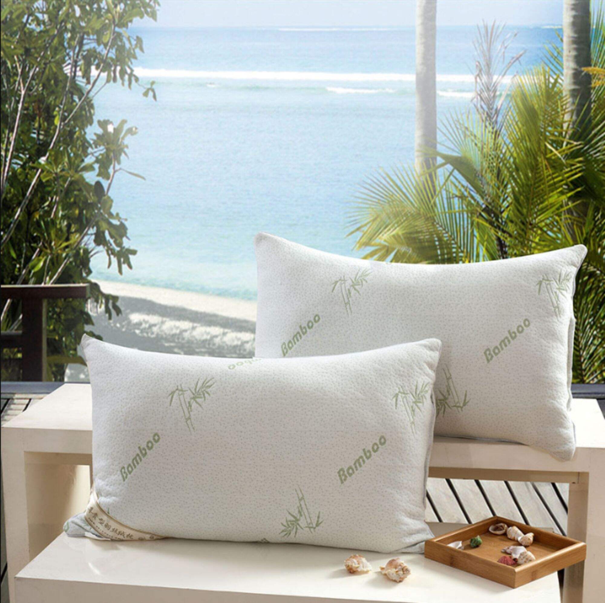 Bamboo gel pillow polyester pillow